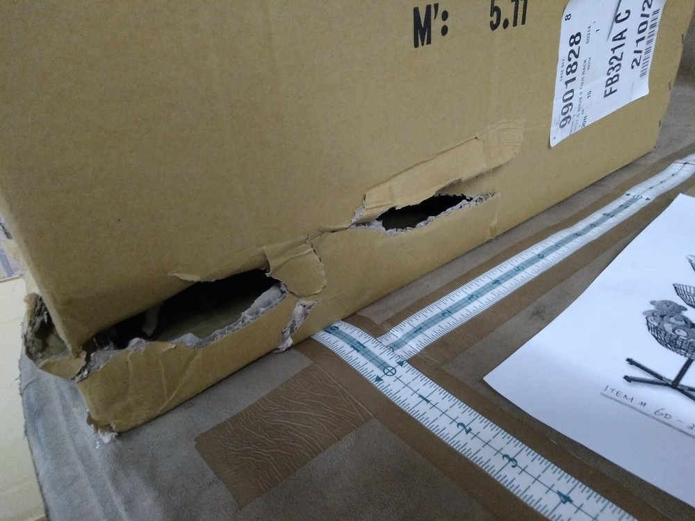 4-Basket Spinner Rack and Dump Bin 60314 sswbasics