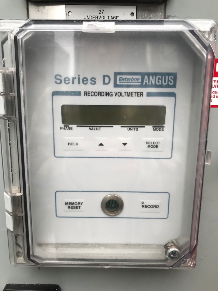 Esterline Angus Series D Recording Voltmeter