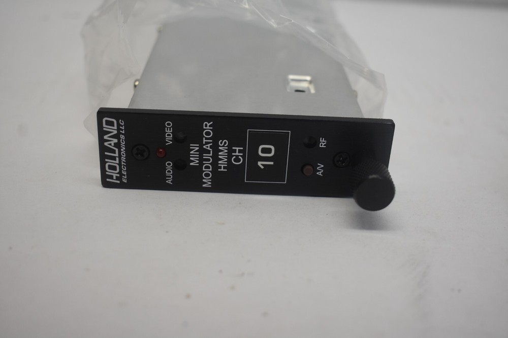 Holland Electronics Mini Modulator HMMS CH-10 Single Channel New