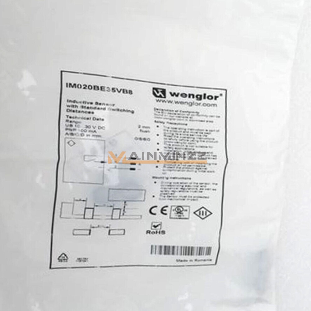 ONE NEW Wenglor Inductive Sensor IM020BE35VB8 PNP