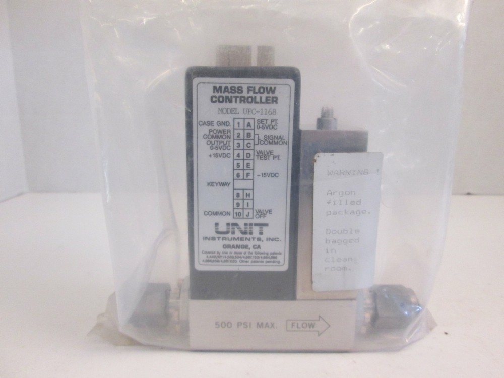Unit UFC-1168 Mass Flow Controller, H2, 20 SLM, Used