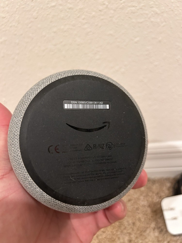 Amazon Echo Dot Smart Speaker with Alexa Voice Control
