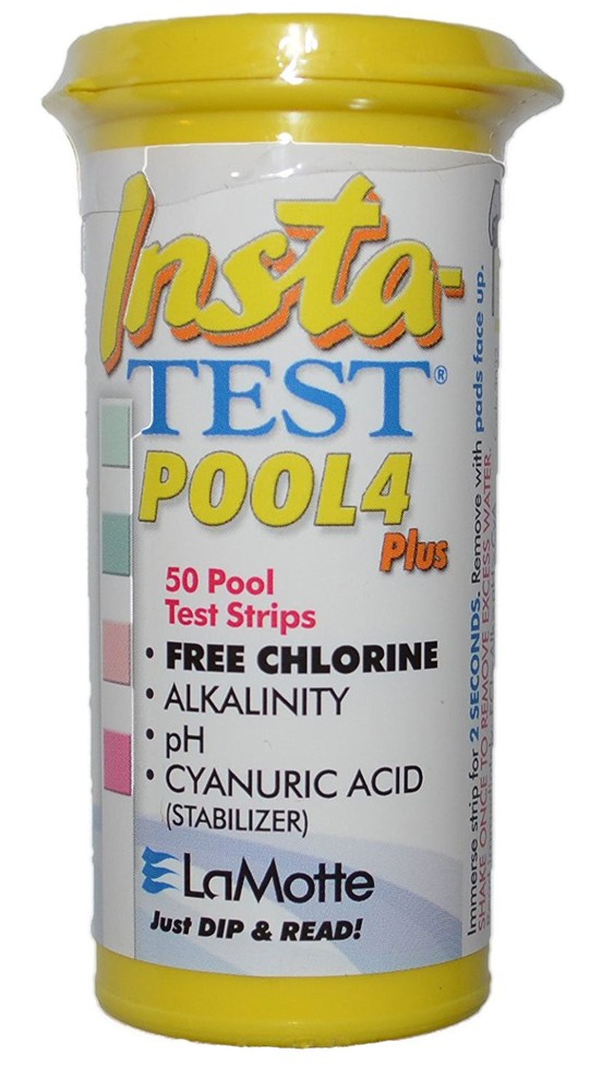 LaMotte 3032-BC-12 Insta-TEST Pool 4 Plus Stripe