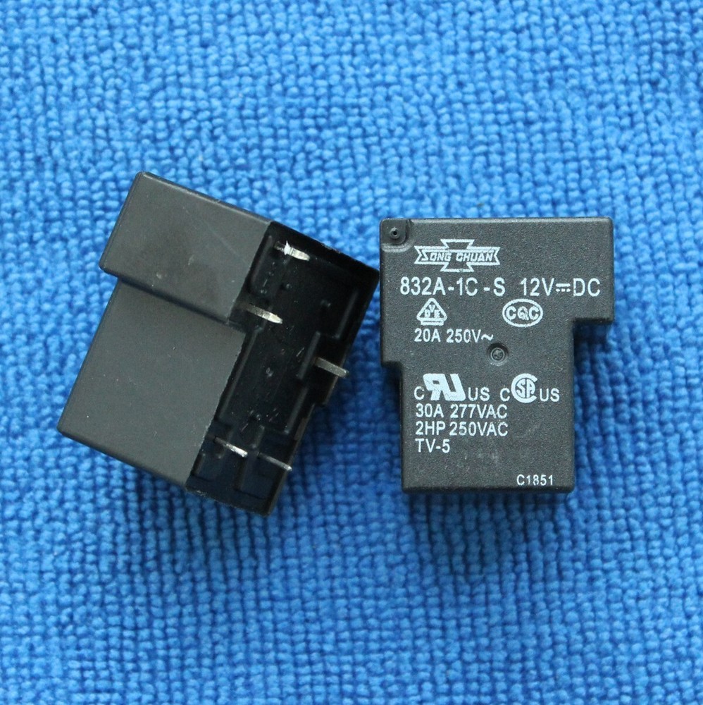 2pcs 832A-1C-S 12VDC 832A-1C-S-12VDC Relay