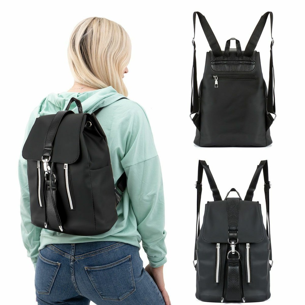 Womens Multi-function Purse Anti-Theft Rucksack Backpack Waterproof School Bag