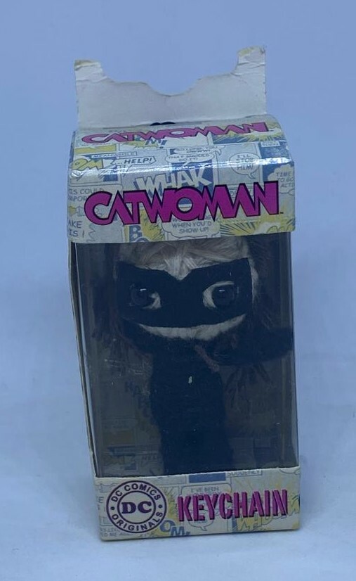 DC Comics 2.5" Catwoman String Doll Keychain Voodoo Phone Charm Figure