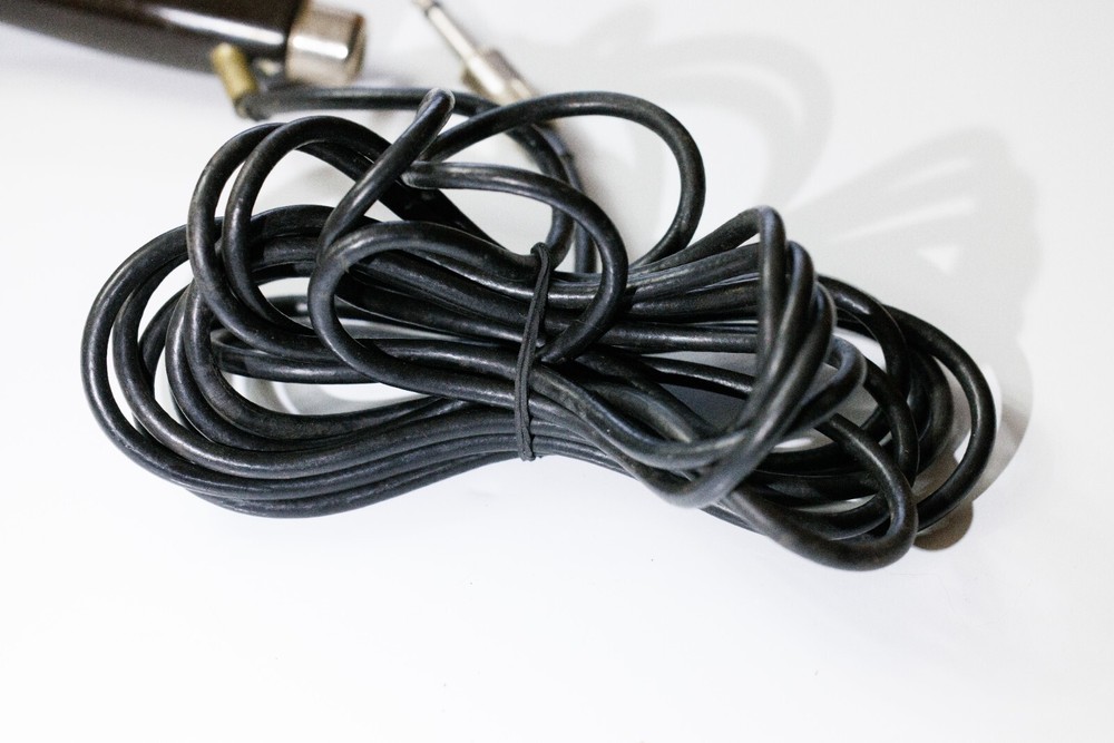 Vtg 1940's Machine Age Webcor Microphone Not tested