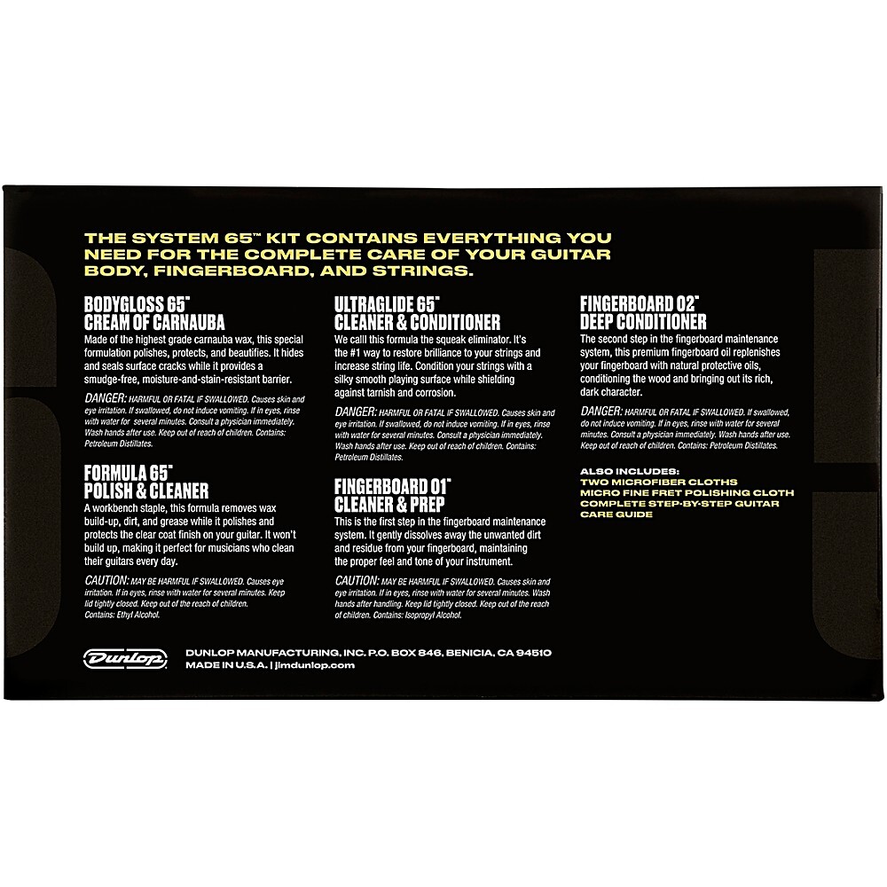 Dunlop System 65 Guitar Maintenance Kit