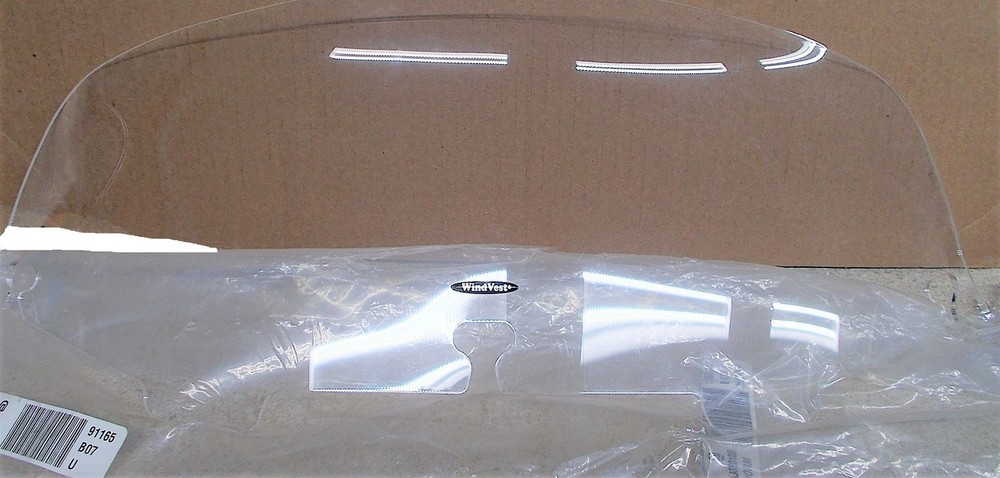 NOS Windvest 6" Batwing Clear Repl Windshield 1996-2013 61-6000