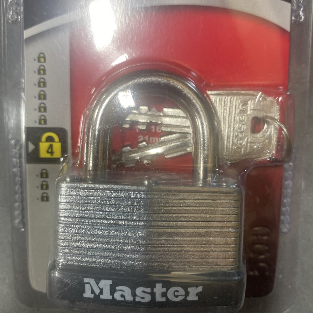 Master Lock 1 3/4in. Warded Padlock, Model# 500D