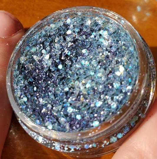 Biodegradable Cosmetic Glitter,  Ice Queen blend, 25g