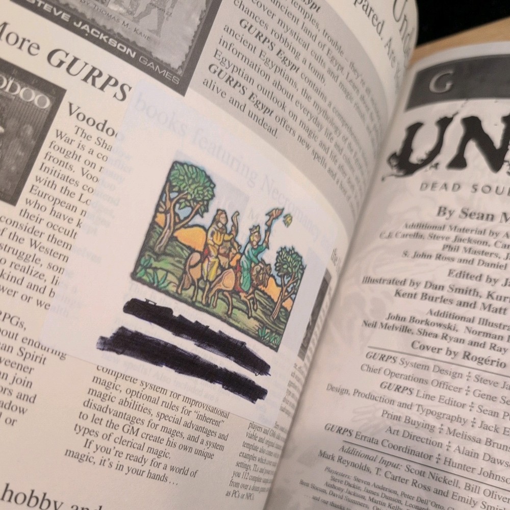 Steve Jackson Games GURPS Undead