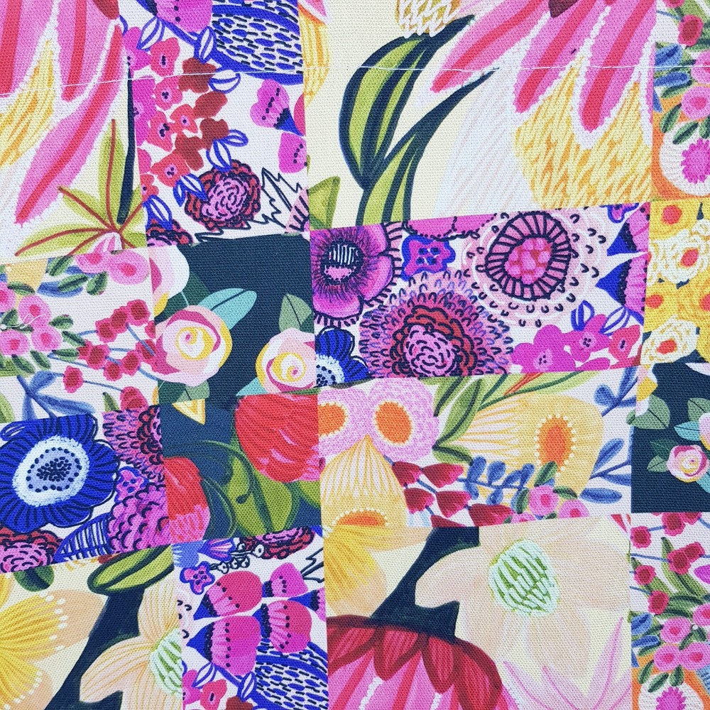 Peg Bag Handmade Pink Mixed Floral Patterned Lined Laundry Clothes Peg Holder