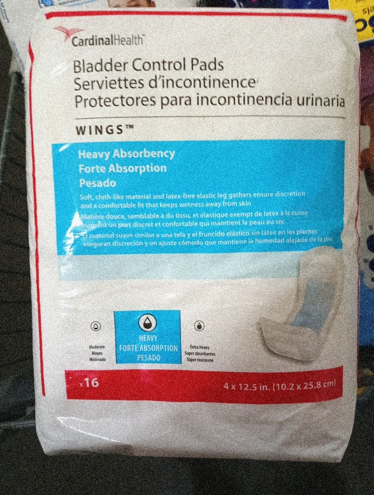 Heavy Absorbency  Bladder Control Pads~16 Long,   367