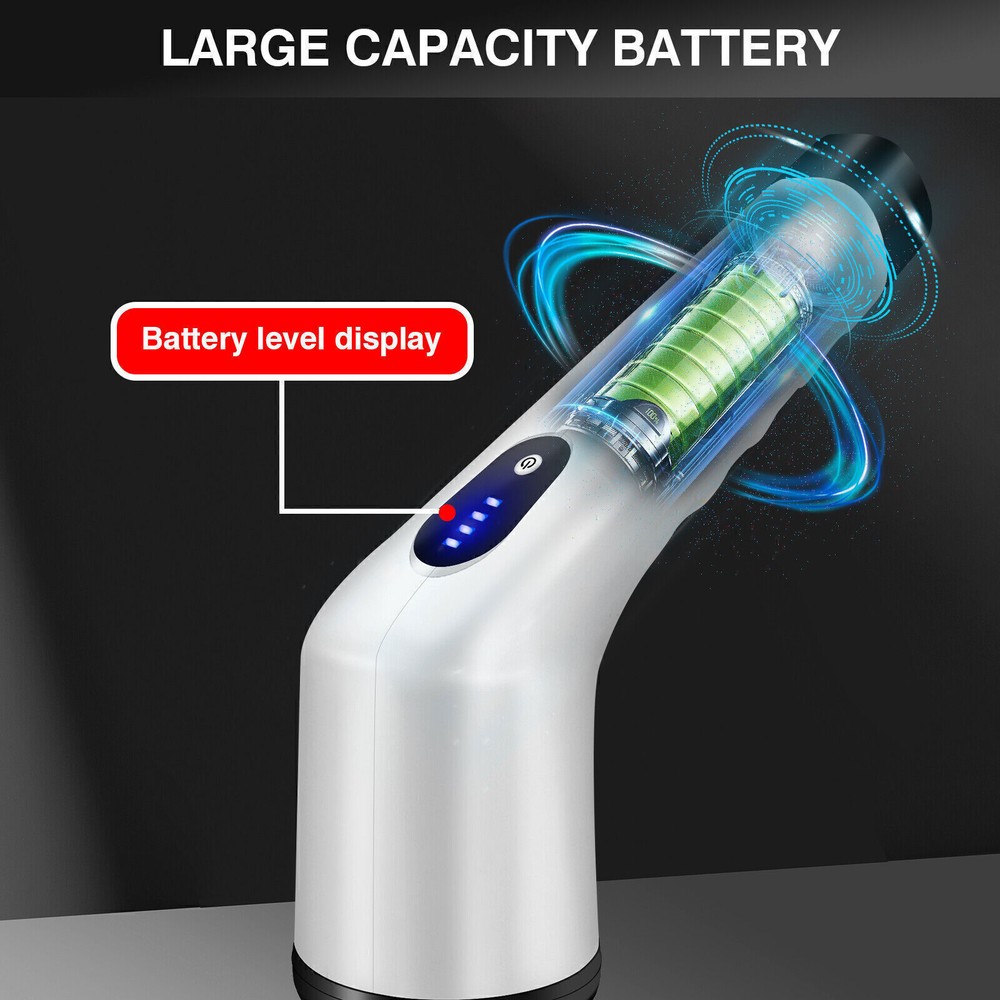 Powerful Spin Scrubber Electric Mop Rechargeable & Cordless For Kitchen,Bath