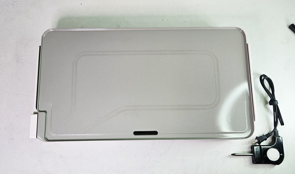 Bella 12" x 22" Griddle with Warming Tray TXG-621A