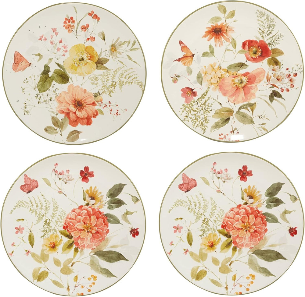 Nature'S Song 16 Piece Dinnerware Set, Service for 4