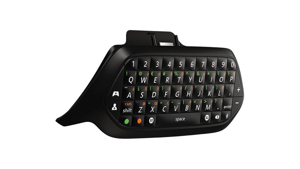 Genuine Official Microsoft Keypad Chatpad Headset Adapter fr Xbox One Controller