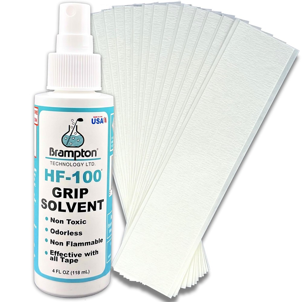 Brampton Basic Golf Grip Kit for Club Regripping - 15 Premium Chestnut