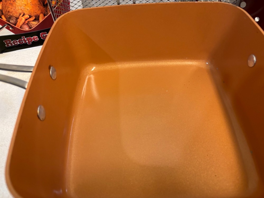 Red Copper Square Copper Infused Ceramic