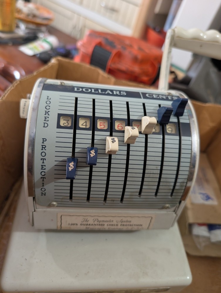 Vintage Paymaster Series X-550