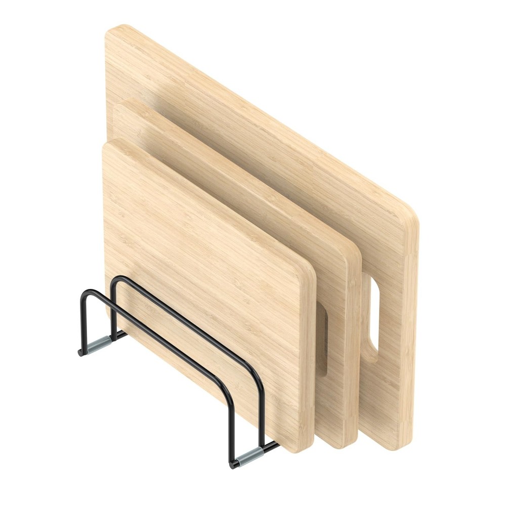 Cutting Board Storage Rack, Compact Cutting Board Organizer, Chopping Board Stor
