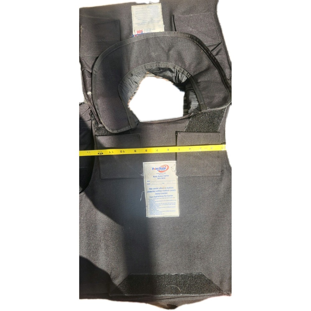 Point Blank KXPIIIA Tactical Body Armor Protector medium Black Adjustable