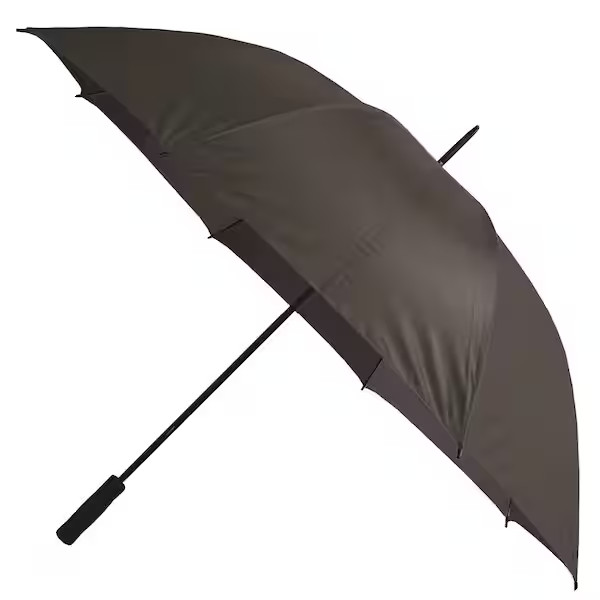 5 Ft. Golf Umbrella in All Black White