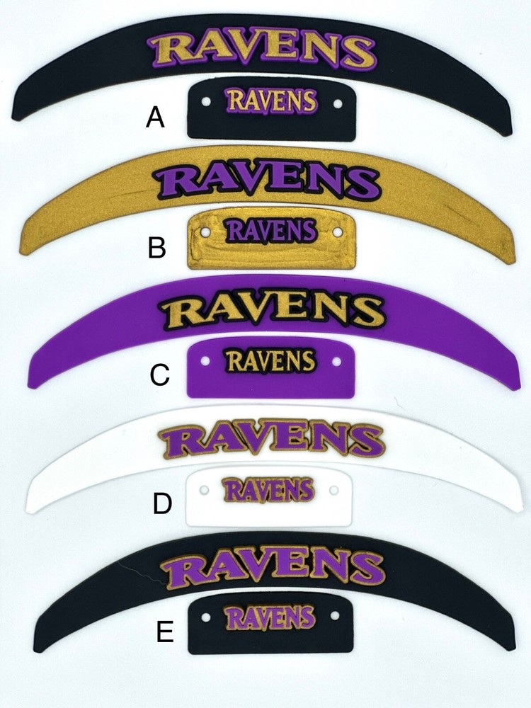 Ravens MINI Helmet 3D Bumpers, Speed Version