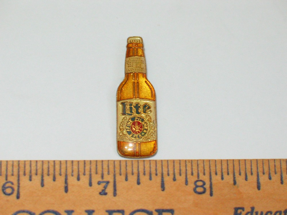 Miller Lite Beer Bottle Beer Pin