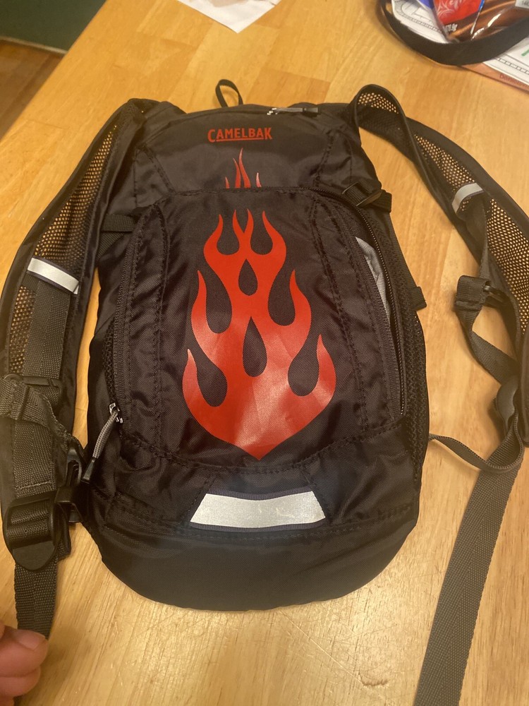 camelbak mini mule backpack black and red No Bladder Nice Camping Hiking