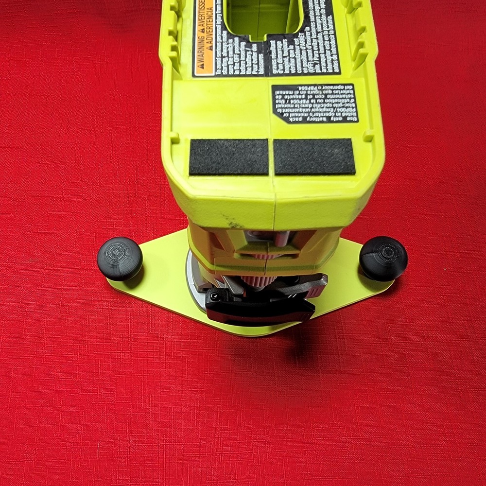 Ryobi Compact Trim Router Precision Base Plate -Woodwork-Pattern
