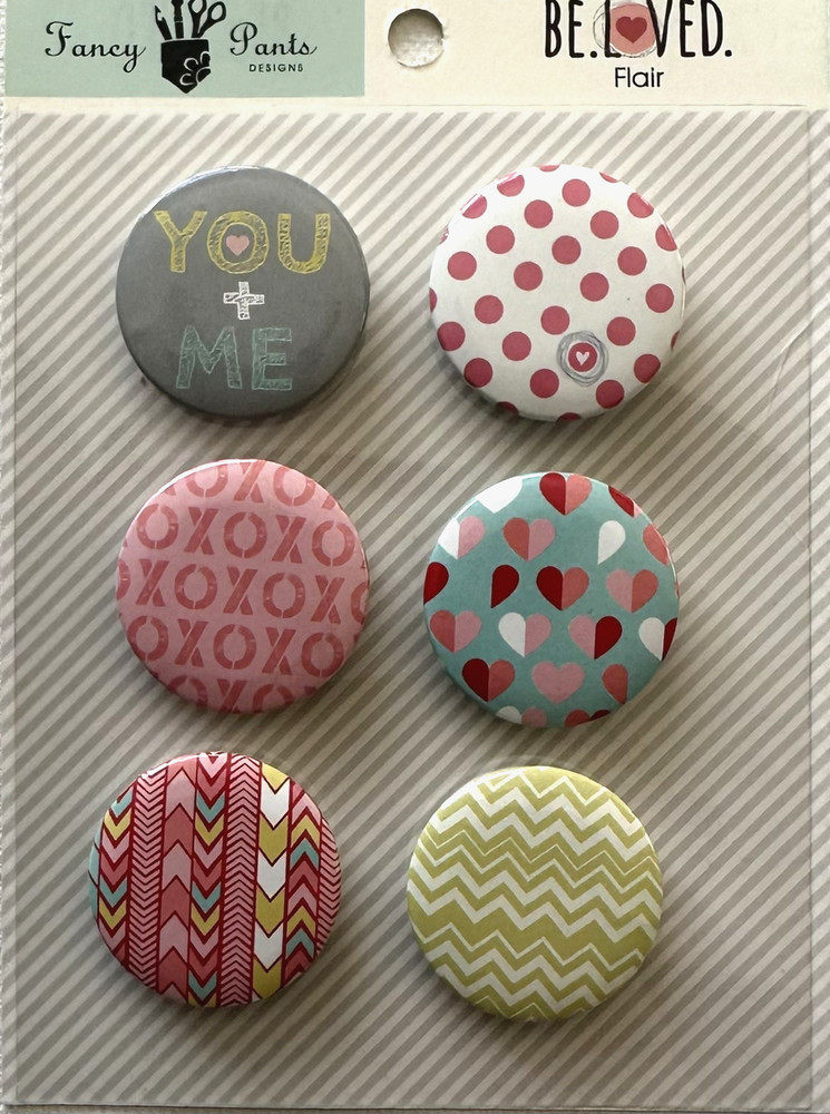 Fancy Pants "Be Loved" Paper & Embellishment (Set B) Save 65%