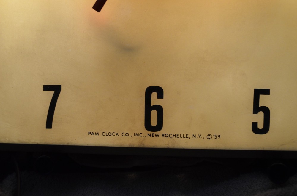Coca Cola, Pam Clock Company, 1959