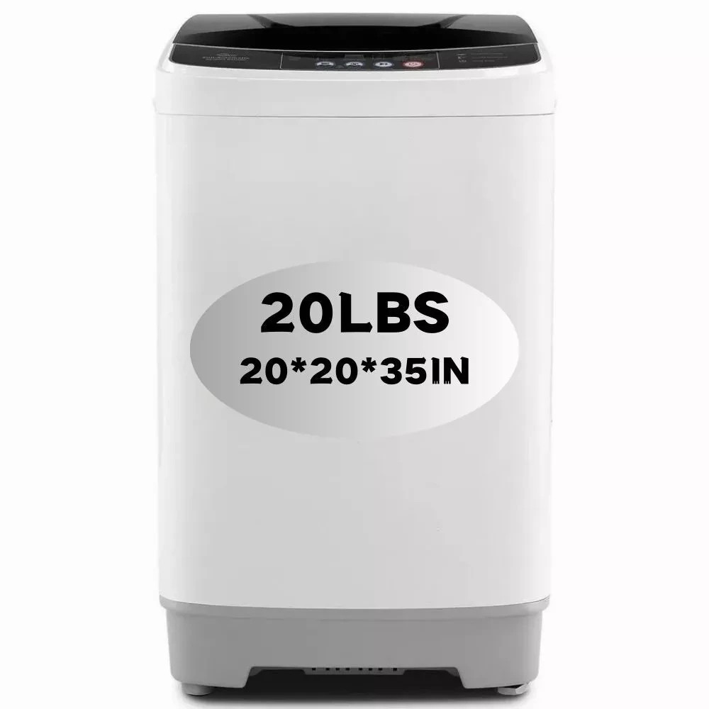 20lbs Portable Washing Machine - Full-Automatic Washing Machine with 10 Program