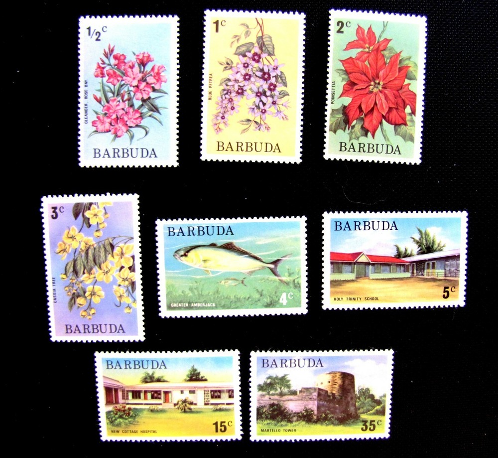 BARBUDA ASSORTMENT MNH OG MAY BE DUPLICATES (226)