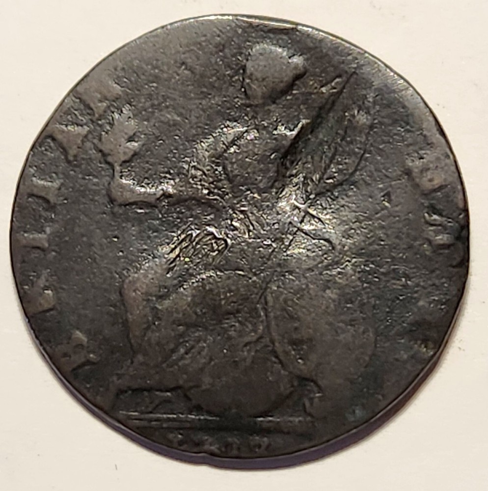 1773 GEOR_IVS Error Coin (Dinged) *Scarce