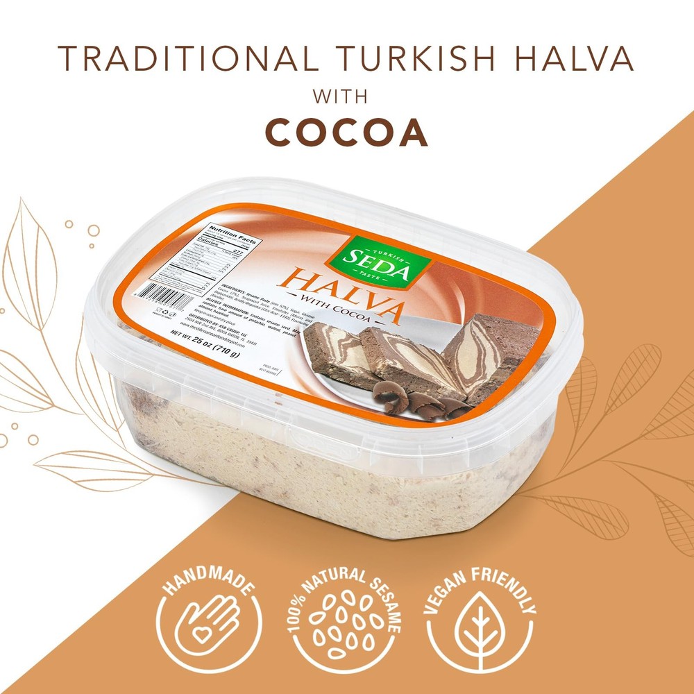 Halva - Marble Chocolate, 25 oz