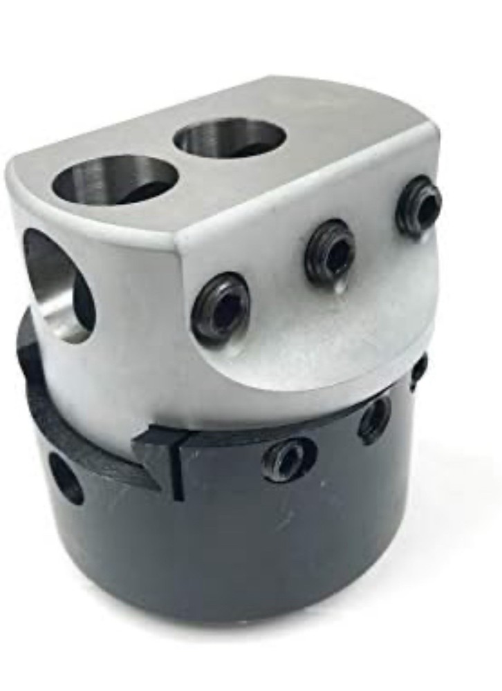 3'' Boring Head R8 Shank With 12 Carbide Boring Bars