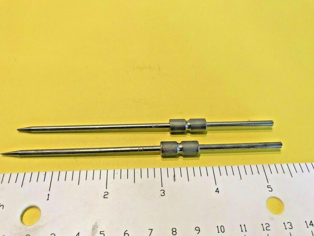 TWO (2) BINKS  # 81 & # 85  FLUID NEEDLES  FOR CONVENTIONAL SPRAY GUNS