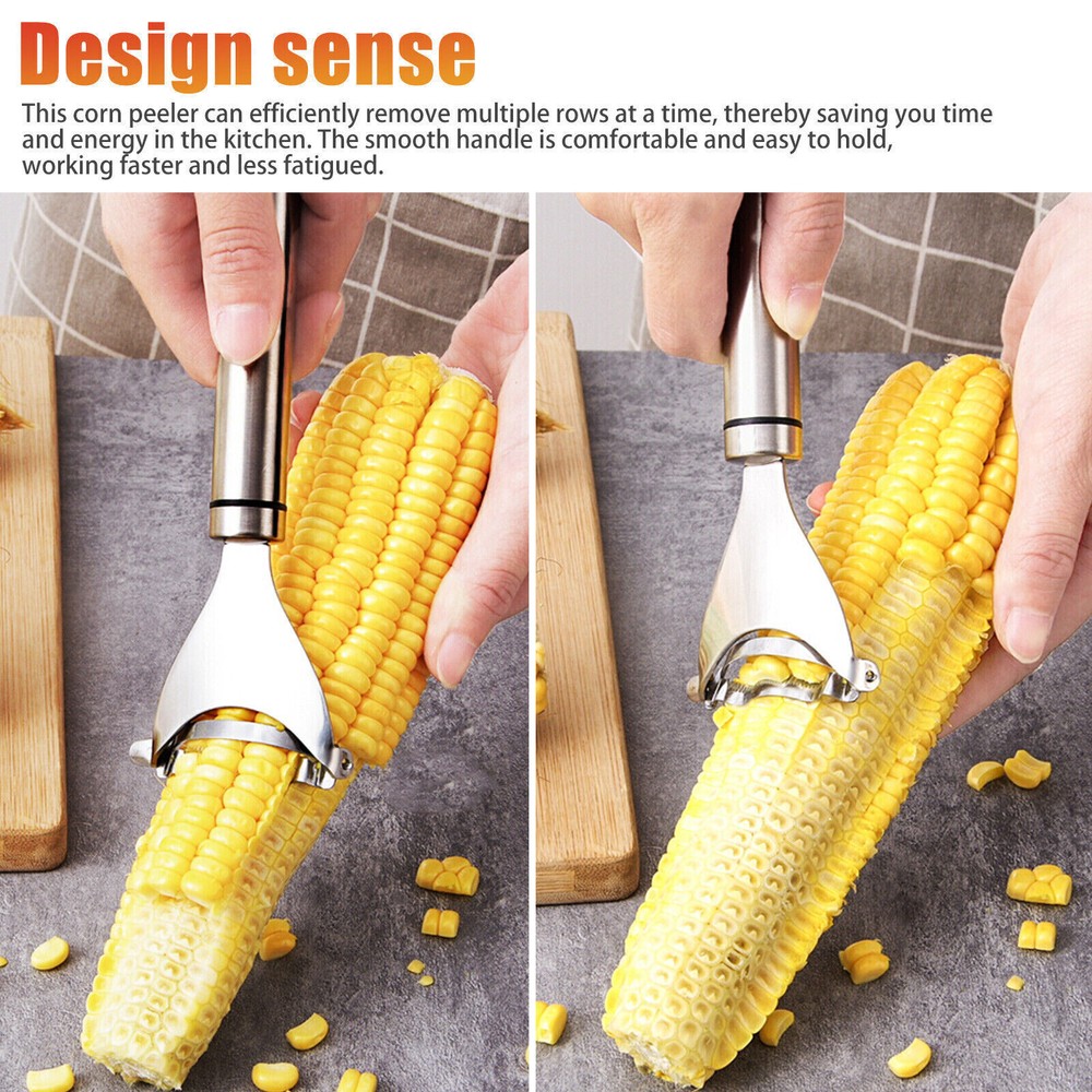 1 Pack Corn Peeler Thresher Tool Kitchen Cob Kerneler Cutter Stripper Remover