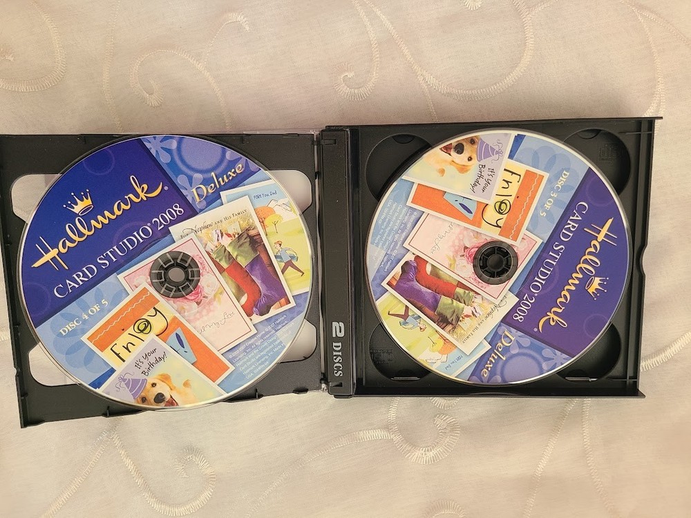 Hallmark card Studio 2008 PC CD Rom