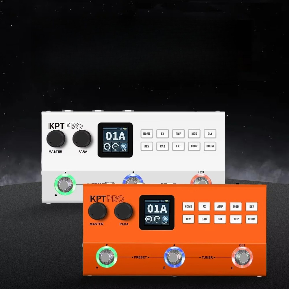 Guitar Effect Pedal,Loop ,Drum with Noise Reduction, Compression, Multi-Effects