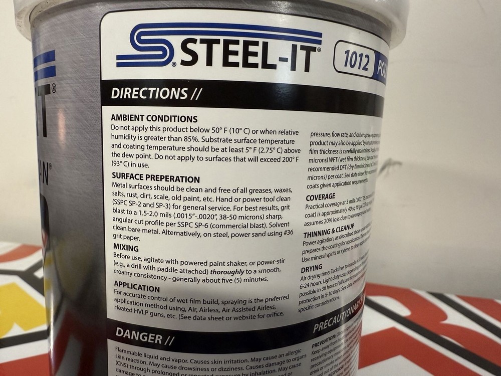 BLACK STEEL-IT | 1012Q | QUART