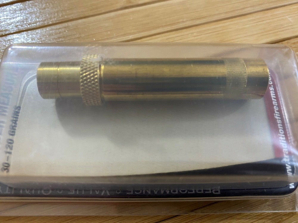 Traditions Muzzleloader Powder Measure, Item # A-1269, Adjustable 30-120 grains