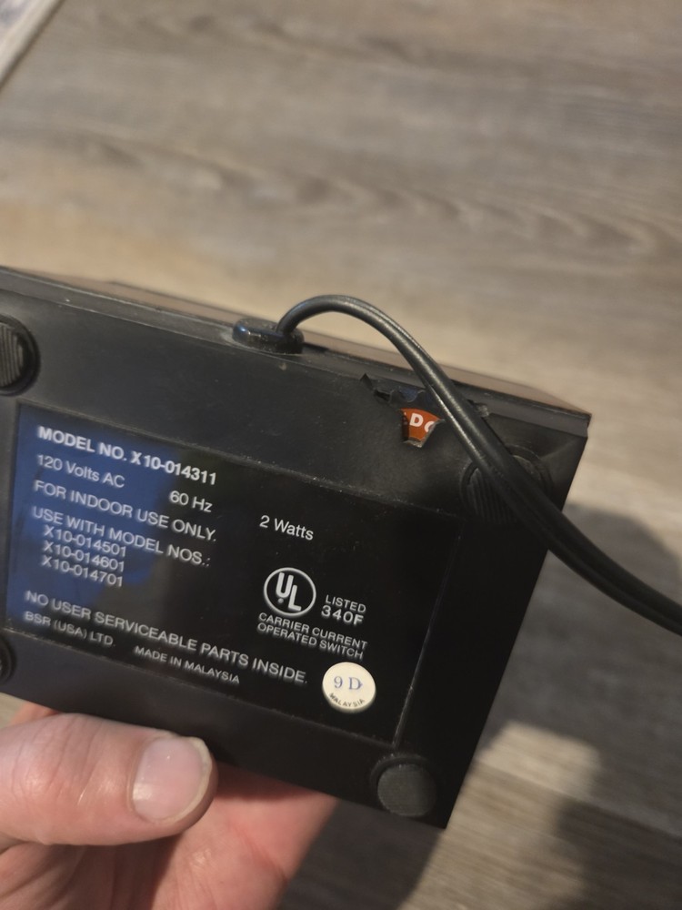 BSR X-10 Control System Command Console X10-014311 Home Automation