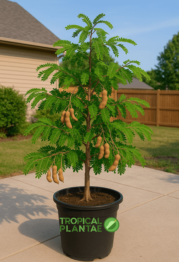Tamarind Tree Seedling – Live Tropical Fruit Tree – NO CA