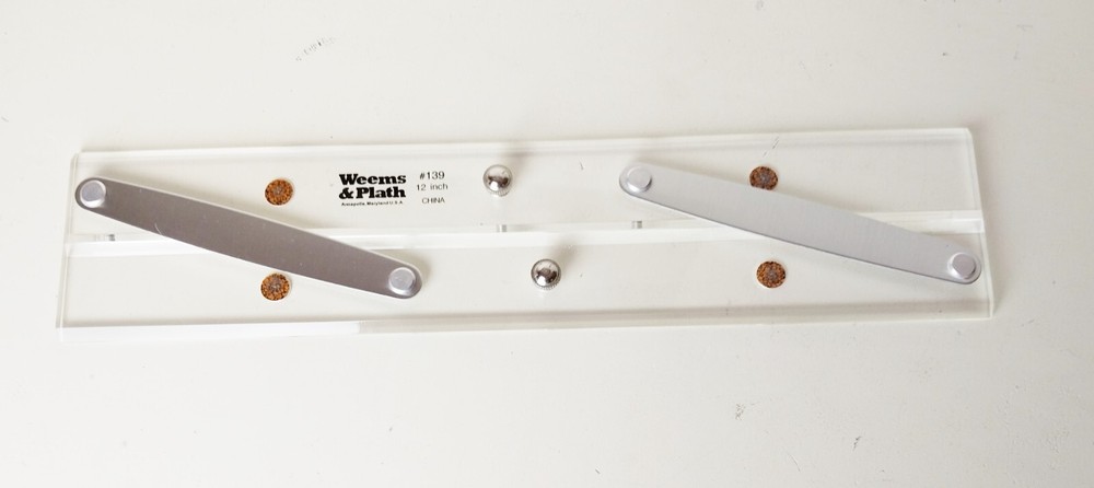 Weems & Plath Parallel Ruler 12 Inch Model #139