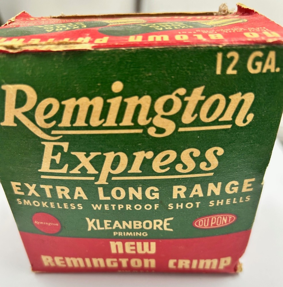 Remington Kleanbore 12GA ammo box "empty"