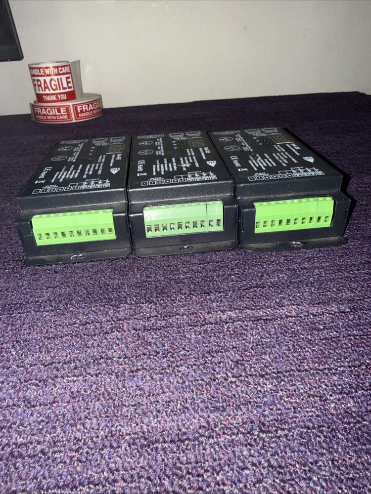 4-Channel D4-XE DMX Decoder Controller PWM Flicker Lot Of 3 Used